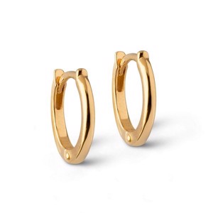 Enamel - Classic Hoops i forgyldt E176G